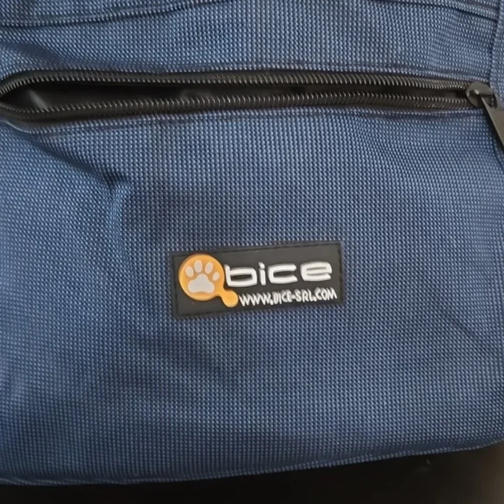 Bice Blue Over the Shoulde Dog Carrier 15lbs plus